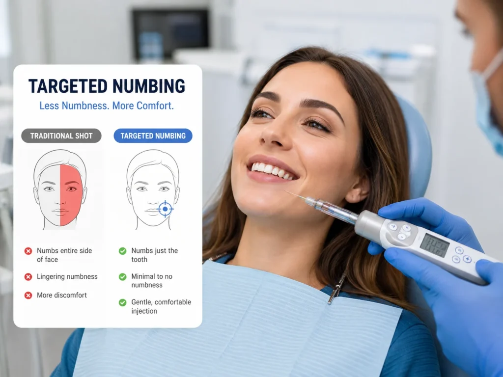 No More "Fat Lip": How Targeted Numbing Works