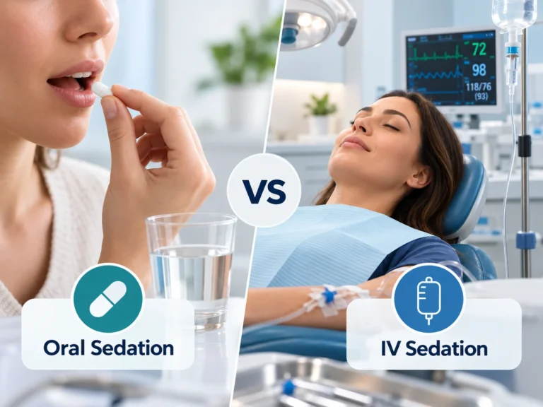 IV Sedation vs. Oral Sedation: How to Choose